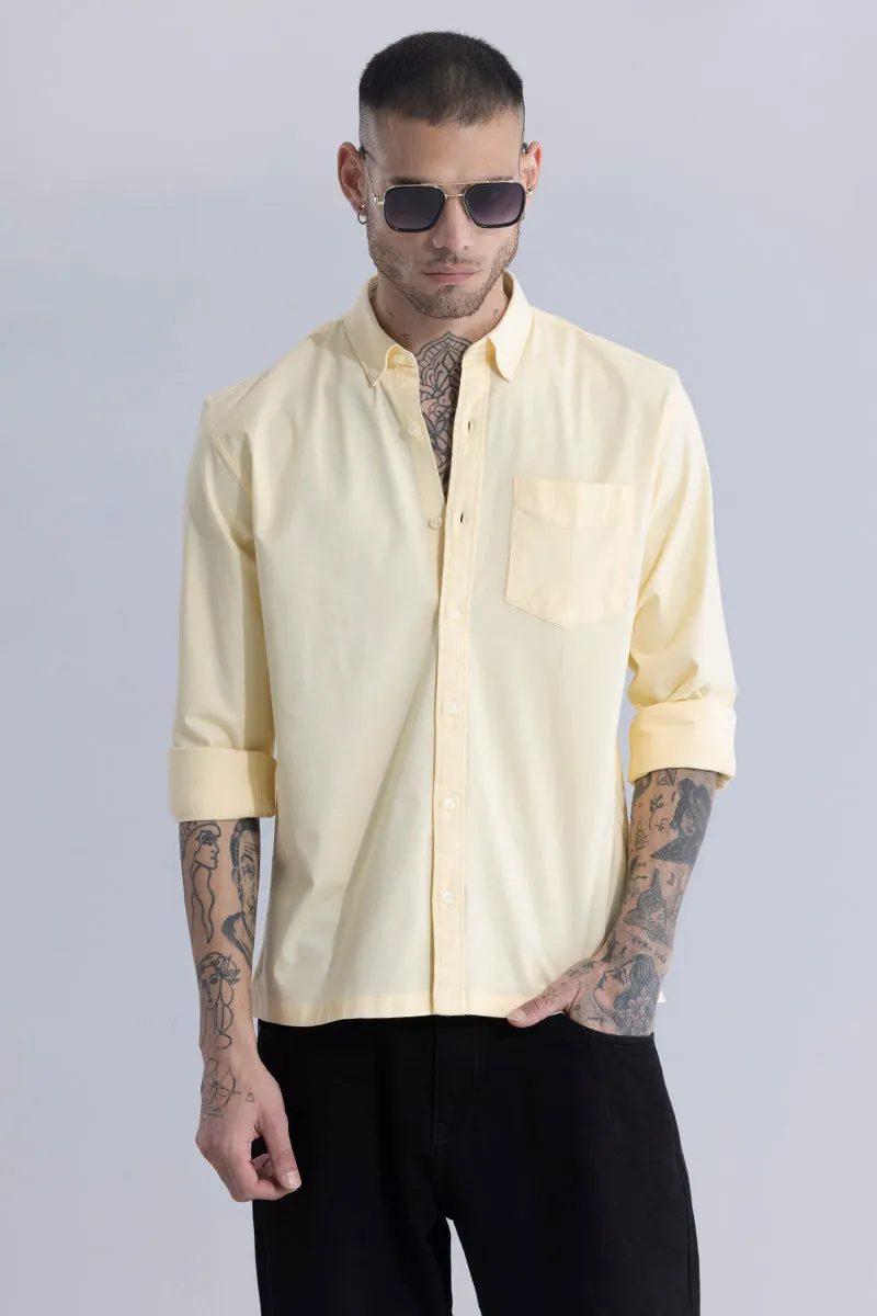 Timeless Tailored Yellow Shirt